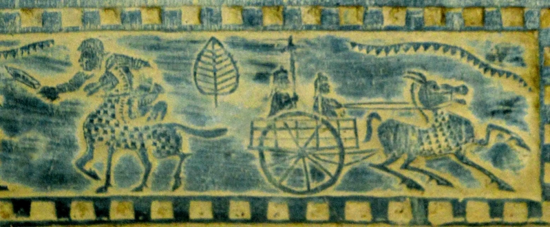 秦楚古道上的武士战车图.jpg
